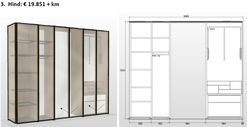 MOLTENI&C garderoob "Gliss Master Sistema 7"