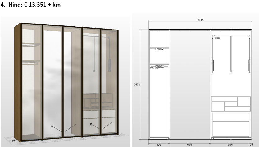 MOLTENI&C garderoob "Gliss Master Sistema 7"